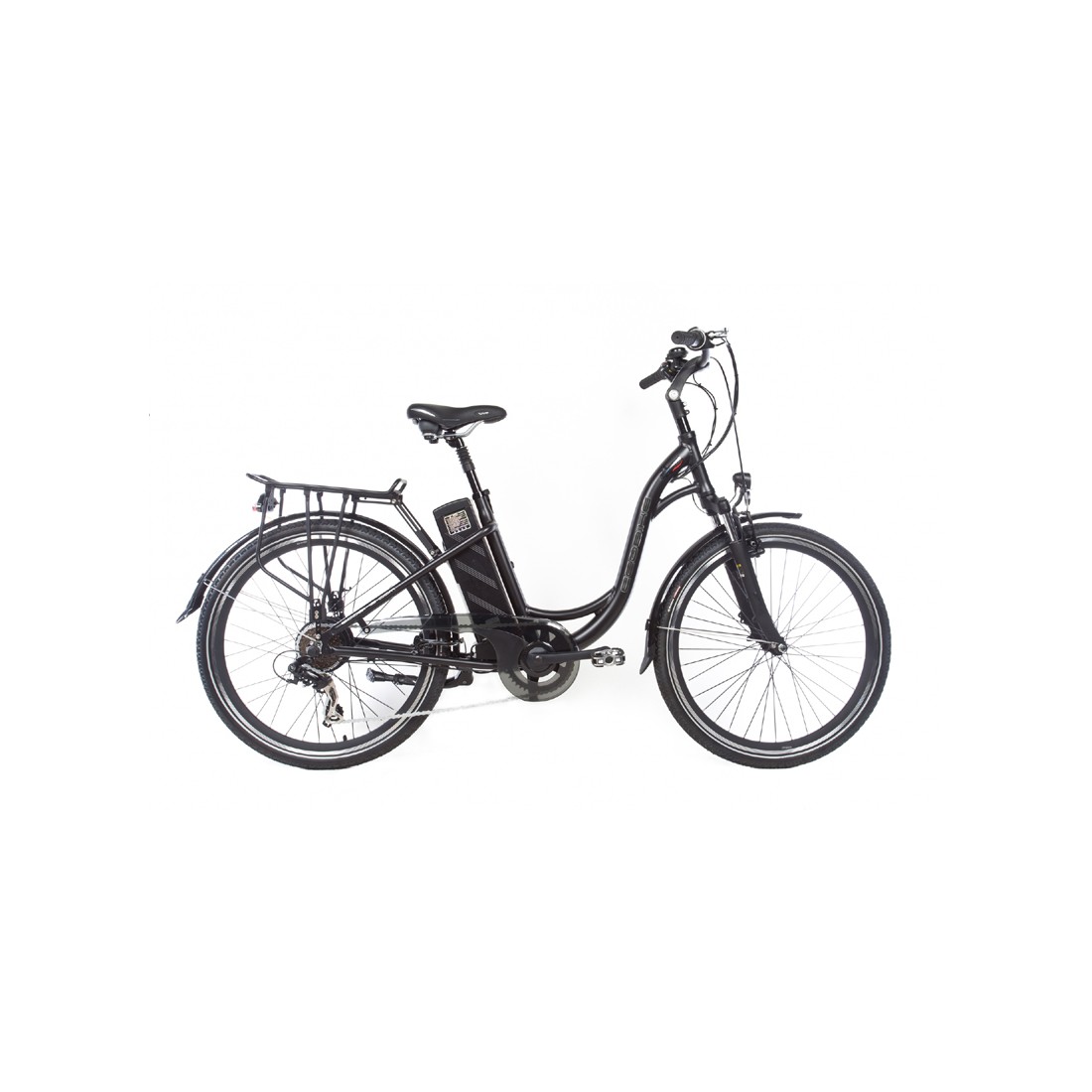 Bicicleta Eléctrica Generac S10084 Color Negro